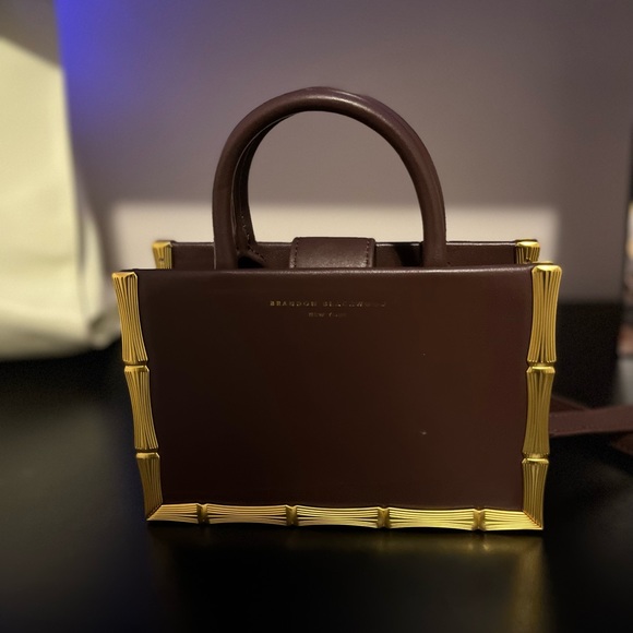Brandon Blackwood Bags Bamboo Purse Poshmark 